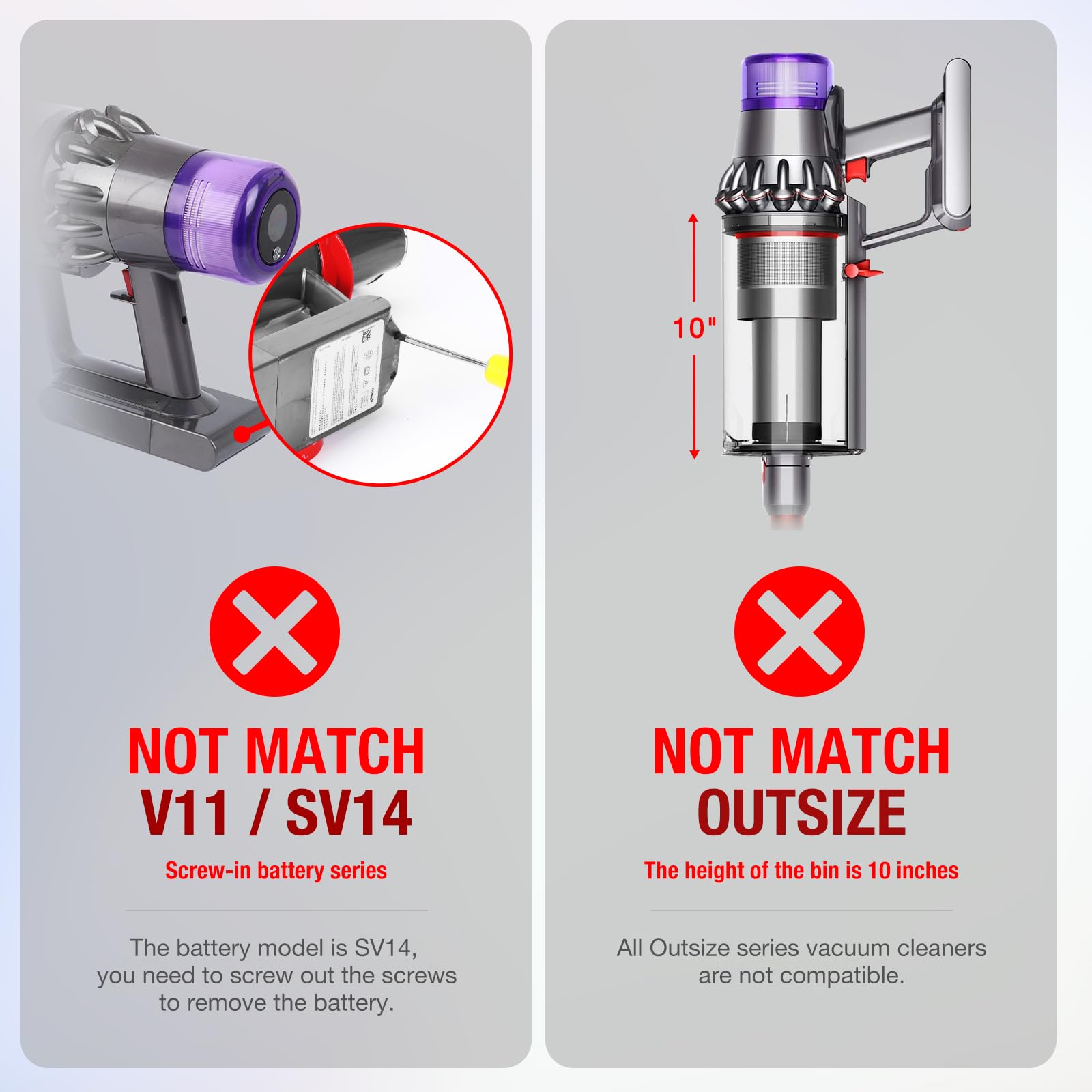 Amazon.com - V11 SV15 Main Body Assembly Casing Compatible with